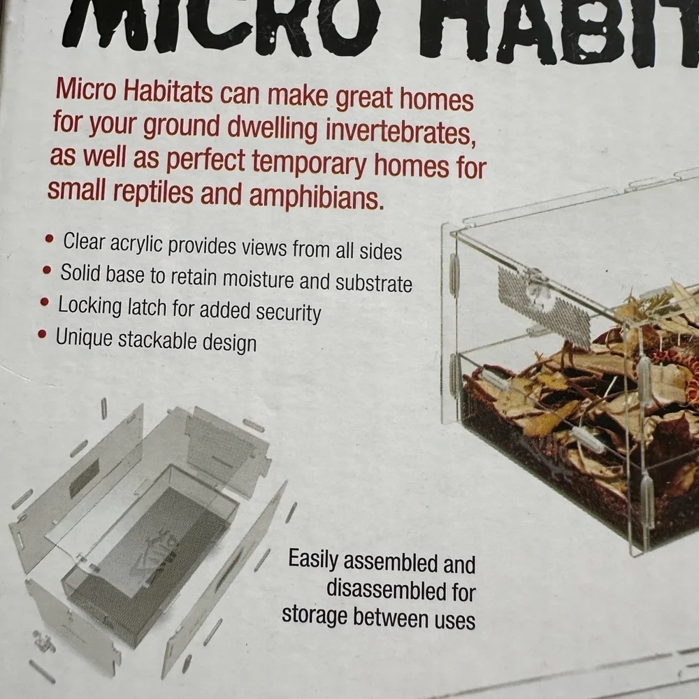 Zilla spider/bug/reptile Micro Habitat